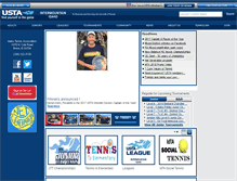 Tablet Screenshot of idtennis.com
